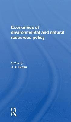 bokomslag The Economics Of Environmental And Natural Resources Policy