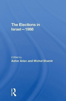 bokomslag The Elections In Israel1988