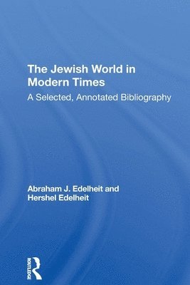 The Jewish World In Modern Times 1