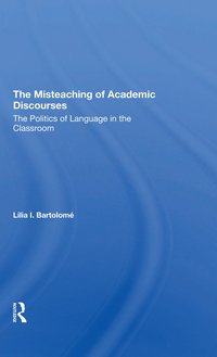 bokomslag Misteaching Of Academic Discourses