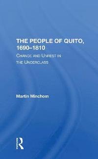 bokomslag The People Of Quito, 16901810