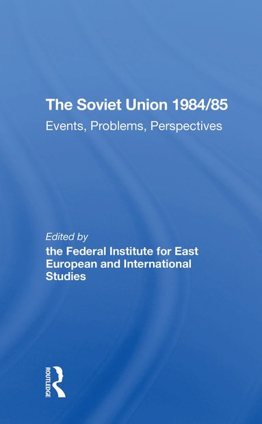bokomslag Soviet Union 1984/85