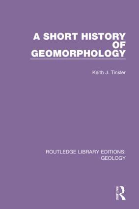 bokomslag Short History of Geomorphology