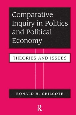 Comparative Inquiry In Politics And Political Economy 1