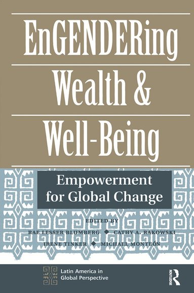 bokomslag Engendering Wealth And Well-being