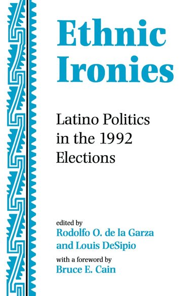Rodolfo O. de la Garza, Louis Desipio - Ethnic Ironies, Inbunden