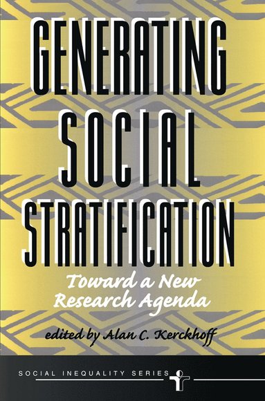 bokomslag Generating Social Stratification