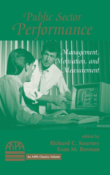 Richard Kearney, Evan Berman - Public Sector Performance, Inbunden