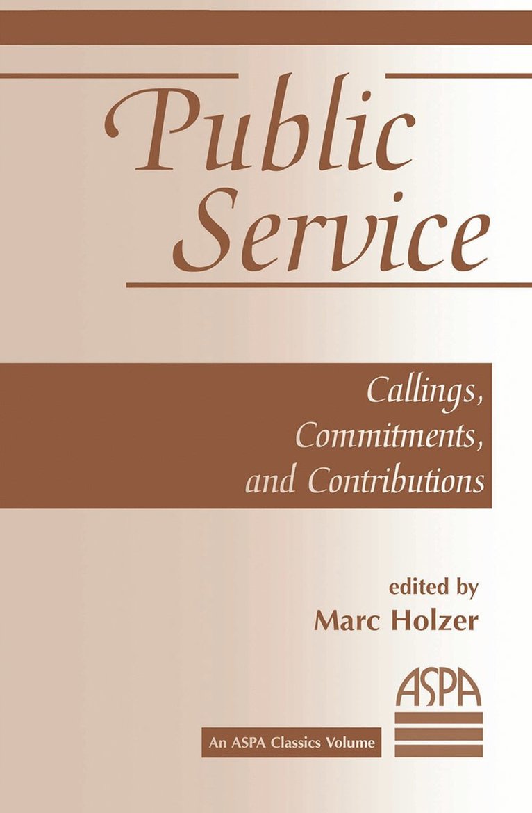 Marc Holzer - Public Service, Inbunden
