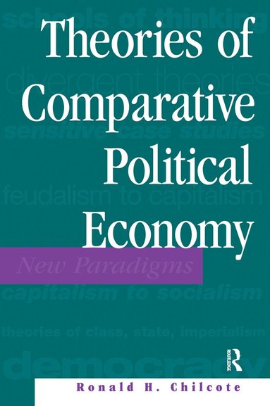 bokomslag Theories Of Comparative Political Economy