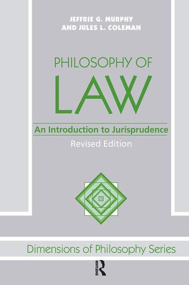 Jeffrie G. Murphy - Philosophy Of Law, Inbunden