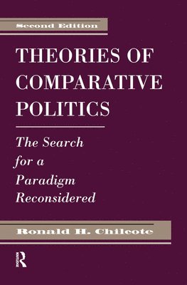 Theories Of Comparative Politics 1