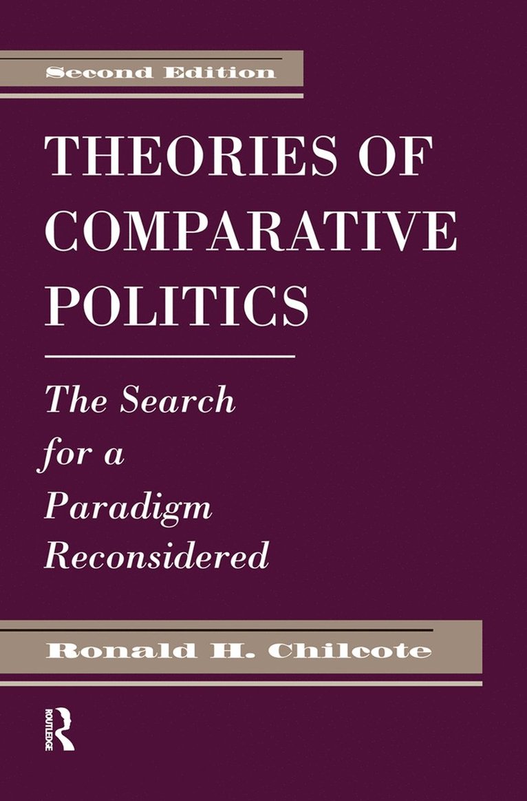 Theories Of Comparative Politics 1