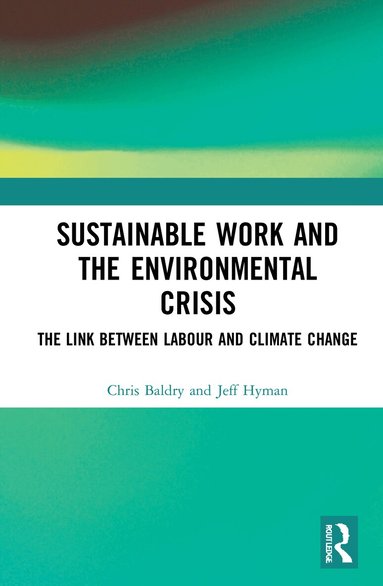 Chris Baldry, Jeff Hyman - Sustainable Work and the Environmental Crisis, Inbunden
