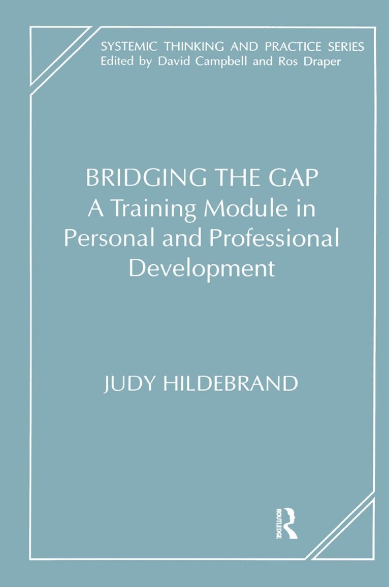 Judy Hildebrand - Bridging the Gap, Inbunden