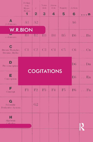 Wilfred R. Bion - Cogitations, Inbunden