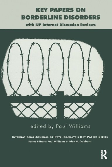 Paul Williams, Paul Williams - Key Papers on Borderline Disorders, Inbunden