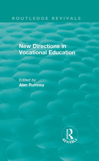 bokomslag New Directions in Vocational Education