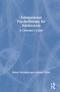 bokomslag Interpersonal Psychotherapy for Adolescents