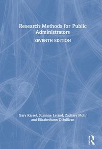 bokomslag Research Methods for Public Administrators