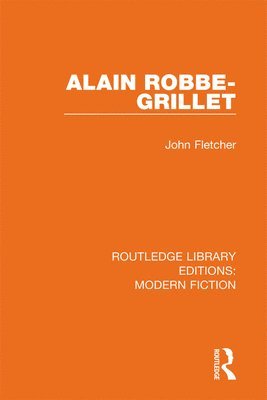 bokomslag Alain Robbe-Grillet