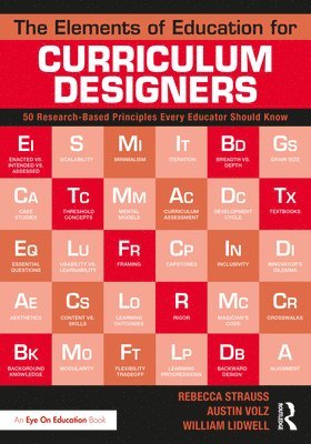 bokomslag The Elements of Education for Curriculum Designers