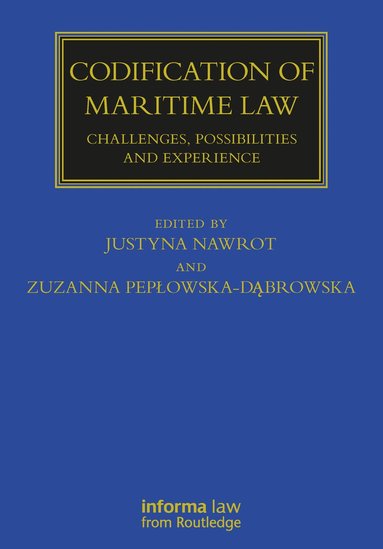 bokomslag Codification of Maritime Law