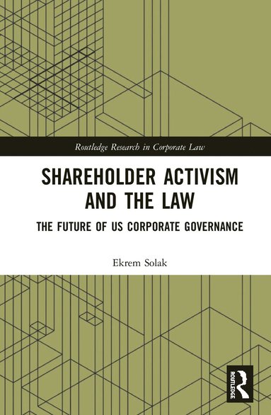 bokomslag Shareholder Activism and the Law