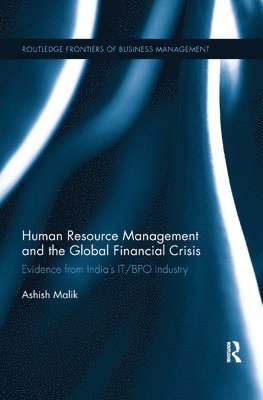Human Resource Management and the Global Financial Crisis 1
