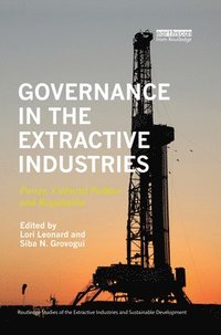 bokomslag Governance in the Extractive Industries