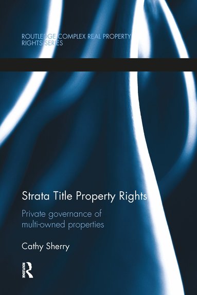 Cathy Sherry - Strata Title Property Rights, Häftad