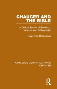 bokomslag Chaucer and the Bible