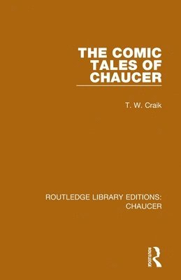 T. W. Craik - Comic Tales of Chaucer, Häftad
