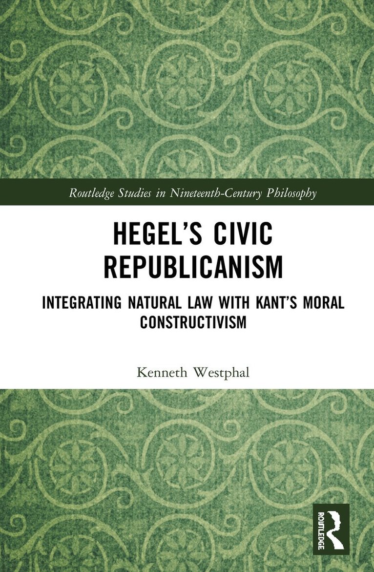 Hegel's Civic Republicanism 1