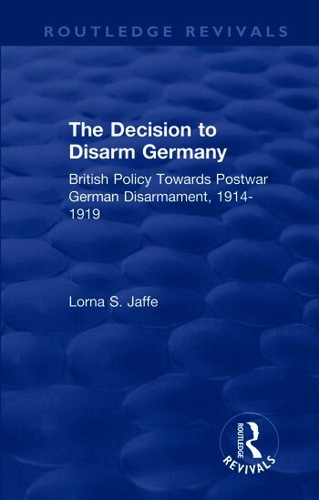 Decision to Disarm Germany