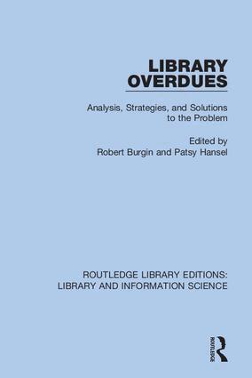 Robert Burgin, Patsy Hansel - Library Overdues, Häftad