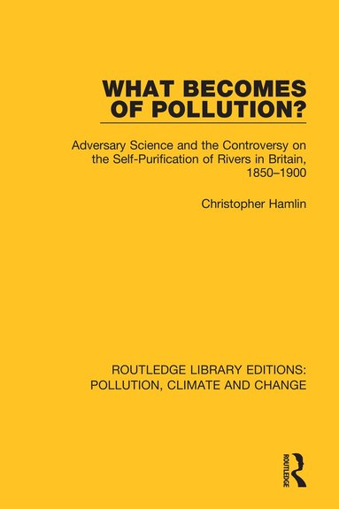 Christopher Hamlin - What Becomes of Pollution?, Inbunden
