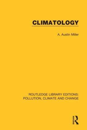 A. Austin Miller - Climatology, Häftad