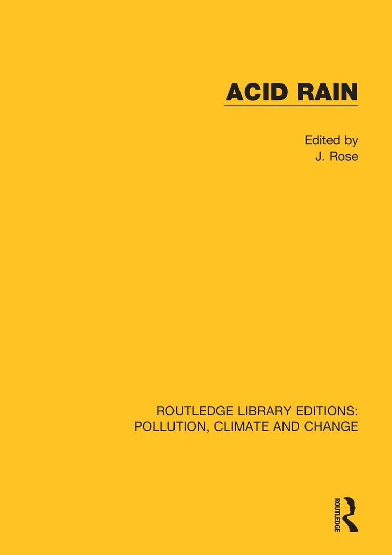 J. Rose - Acid Rain, Inbunden
