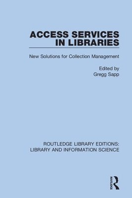 Access Services in Libraries 1