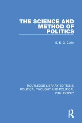 bokomslag Science and Method of Politics