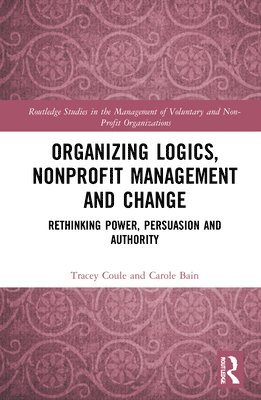 Organizing Logics, Nonprofit Management and Change 1