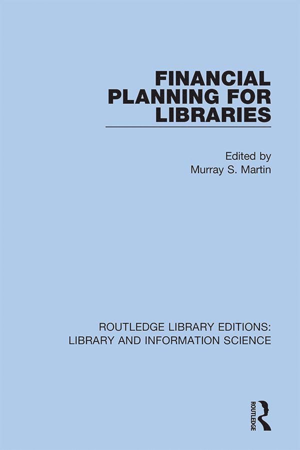 Financial Planning for Libraries 1