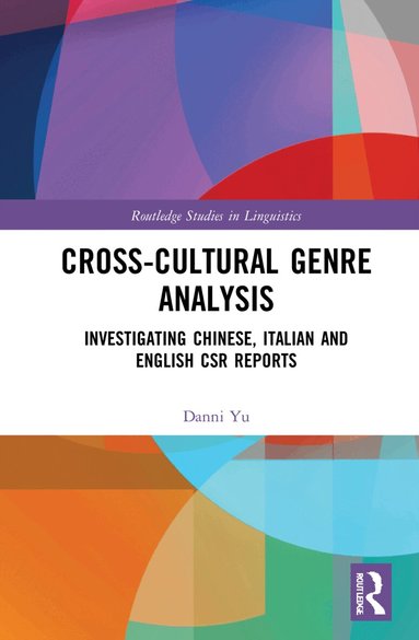 Danni Yu - Cross-cultural Genre Analysis, Inbunden