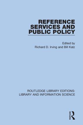 Reference Services and Public Policy 1