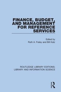 bokomslag Finance, Budget, and Management for Reference Services