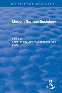 bokomslag Modern German Sociology