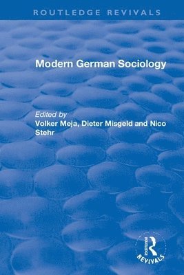 Modern German Sociology 1