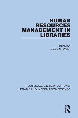 Human Resources Management in Libraries 1