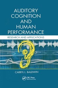 bokomslag Auditory Cognition and Human Performance